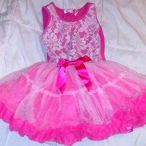 Popatu pink tutu dress 2t